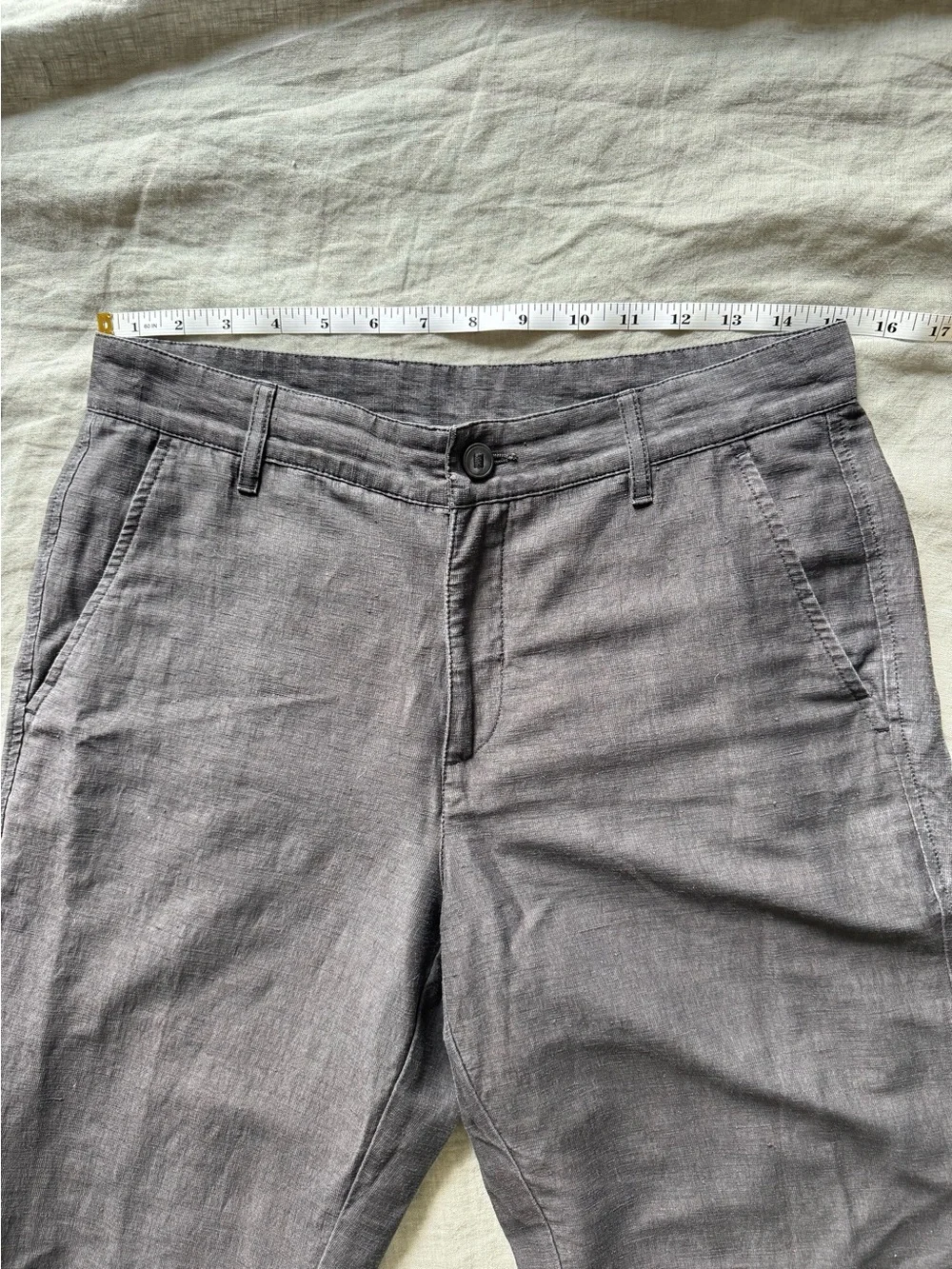 Outlier Injected Linen Pants - Black - 30